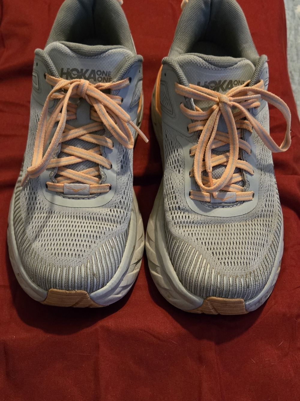 Hoka One One Women's Grey Trainers Size 8